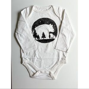 babyGAP Bear Graphic Onesie